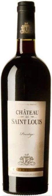 Вино Шато де Сент Луи Престиж Прасковейское (Saint Louis Prestige) красное сухое 0,75л Крепость 14%.