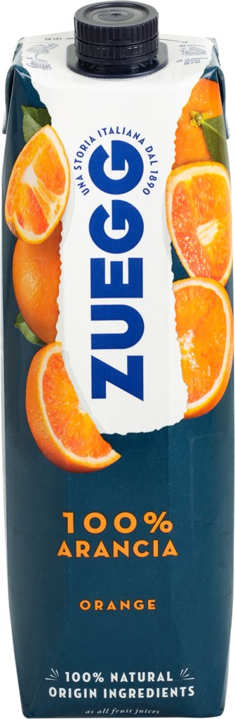 Сок Цуегг Бар Апельсин (Zuegg Bar Arancia) апельсиновый без сахара 1л