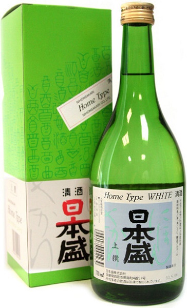 Саке Нихон-Сакари Жосен Хоум Тайп Вайт (Nihon-Sakari Josen Home Type White) 0,72л 16% в коробке