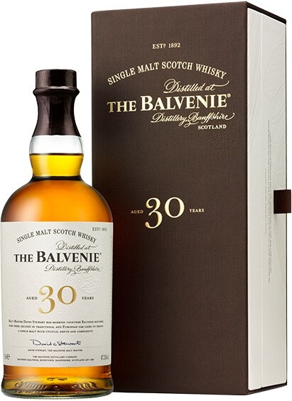 Виски Балвени (Balvenie) 30 лет 0,7л Крепость 47,3% в подарочной коробке
