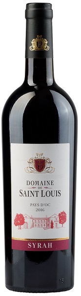 Вино Домен де Сент Луи Шираз Прасковейское (Domaine de Saint Louis) красное сухое 0,75л 14,5%.