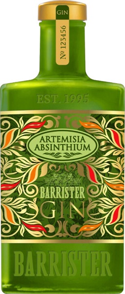 Джин Барристер Артемизия Абсинтиум (Barrister Artemisia Absinthium) 0,7л Крепость 40%